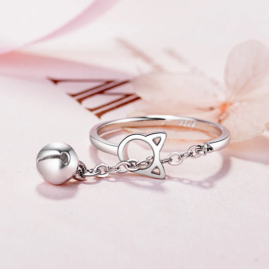 Whisker Bell — Adjustable Cat Ring