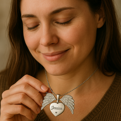 My Angel Heart – Engraved Memory of Love