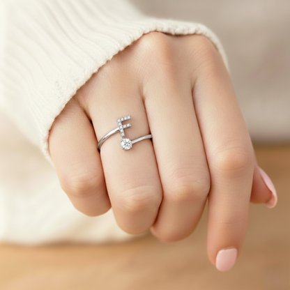 The Always Yours Initial Ring