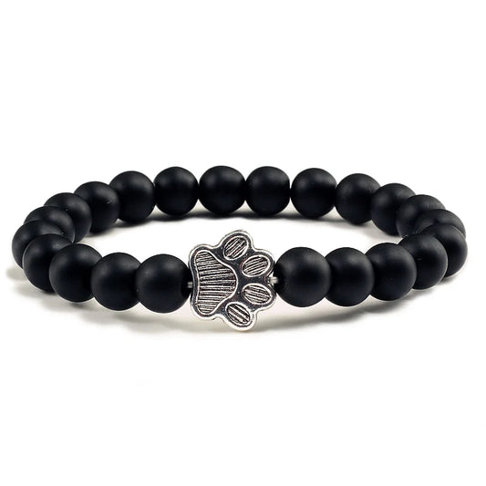 Ever-Loyal Paw Bead Bracelet