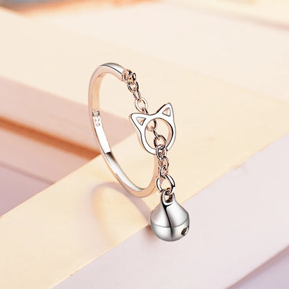 Whisker Bell — Adjustable Cat Ring