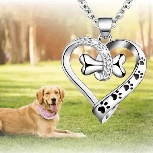 Ever-Faithful Heart & Bone Necklace