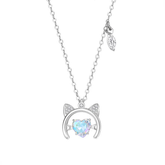 Whisker Wink — Kitten Pendant