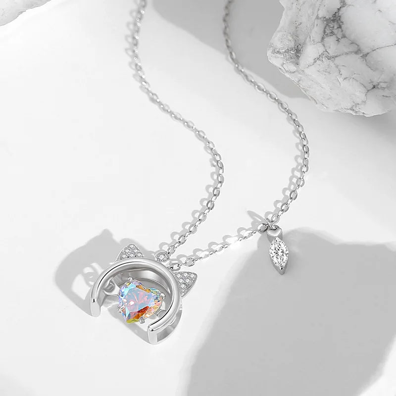 Whisker Wink — Kitten Pendant